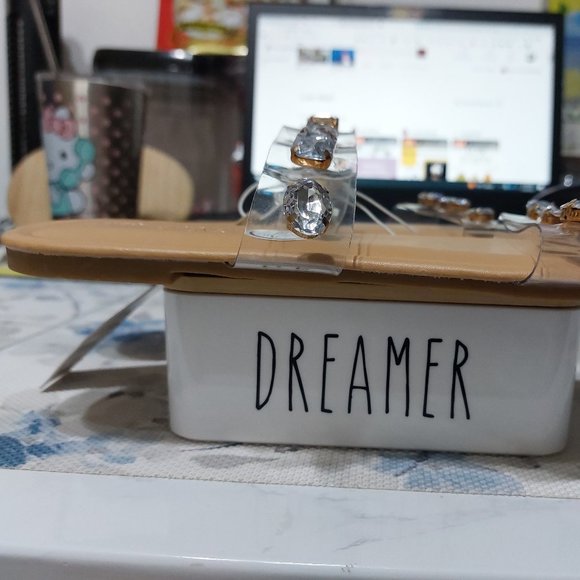 Fifth & Luxe Clear Bling Studded Rhinestone Clear Sandals SIZE 7 Cushioned Insol - Picture 7 of 9